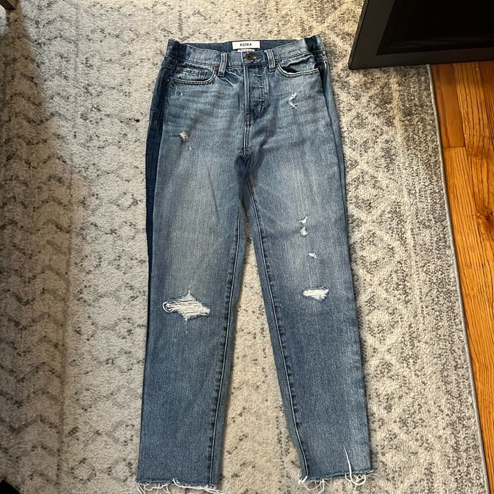blue pistola jeans size 25 in perfect condition